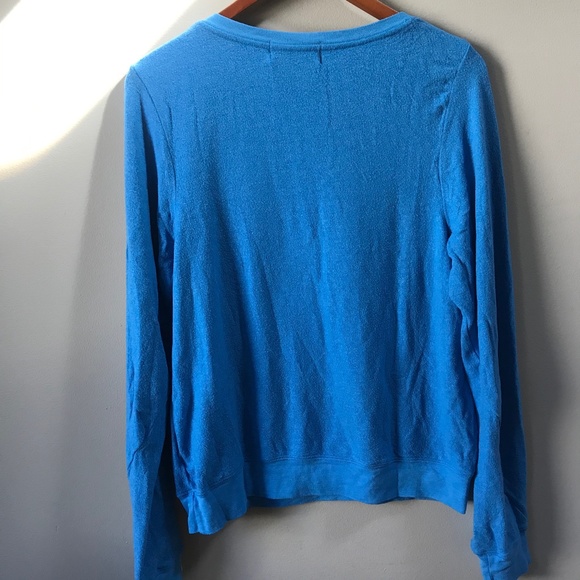 Wildfox Lake Mode Baggy Beach Sweatshirt- Vanilla main image 0